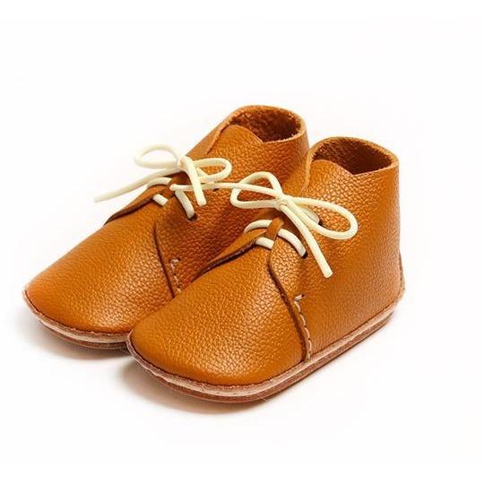 Umeloihc Nico kit premiers chaussons de bébé 12cm, couleur Camel