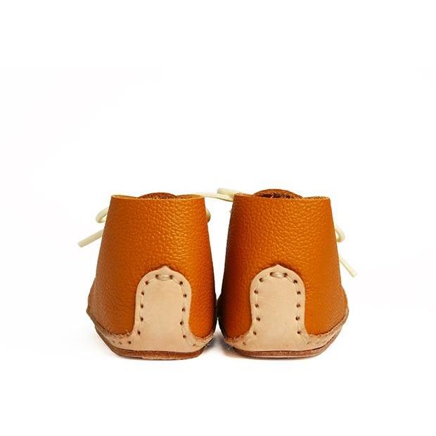 Umeloihc Nico kit premiers chaussons de bébé 12cm, couleur Camel