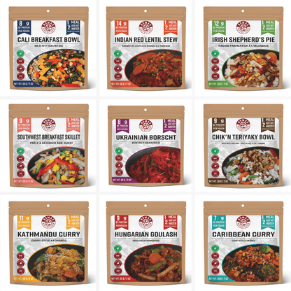Pack découverte - 9 x demi-portions