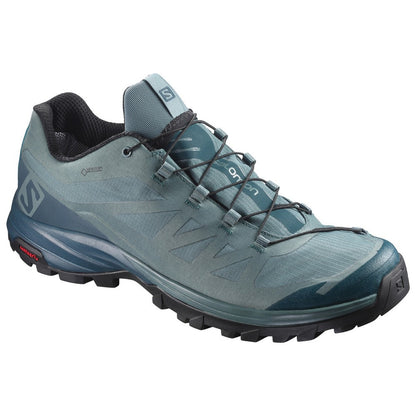 Salomon Mens Outpath GTX Waterproof Hiking Shoes Black Size 13 US