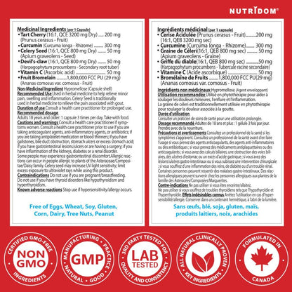 Nutridom GOUTart (Gout Relief), 60 VCaps