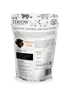 NZPF Meow - Venison Lung Air Dried Cat Treats