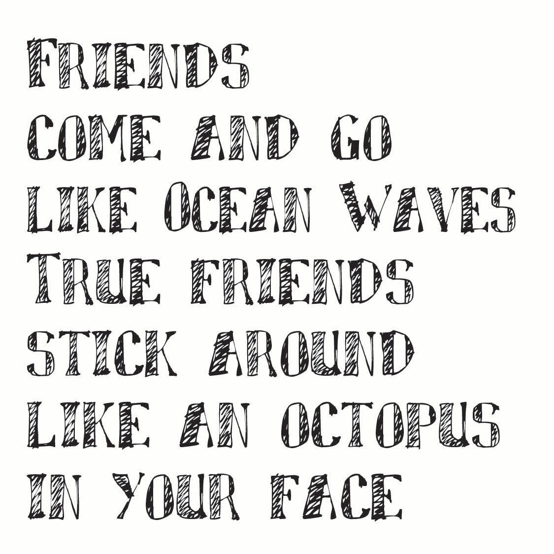 Coasters or Magnets - Octopus Face