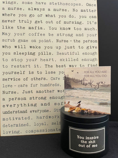 Candle - Quote - Oh The Places You'll Go
