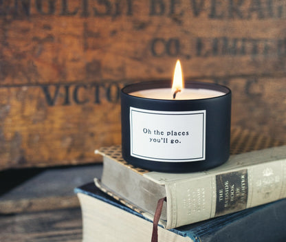 Candle - Quote - Oh The Places You'll Go