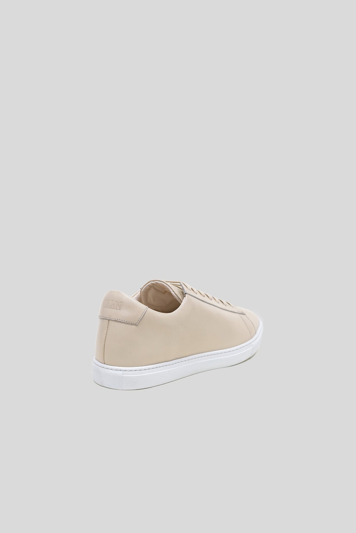 Baskets Città en veau beige