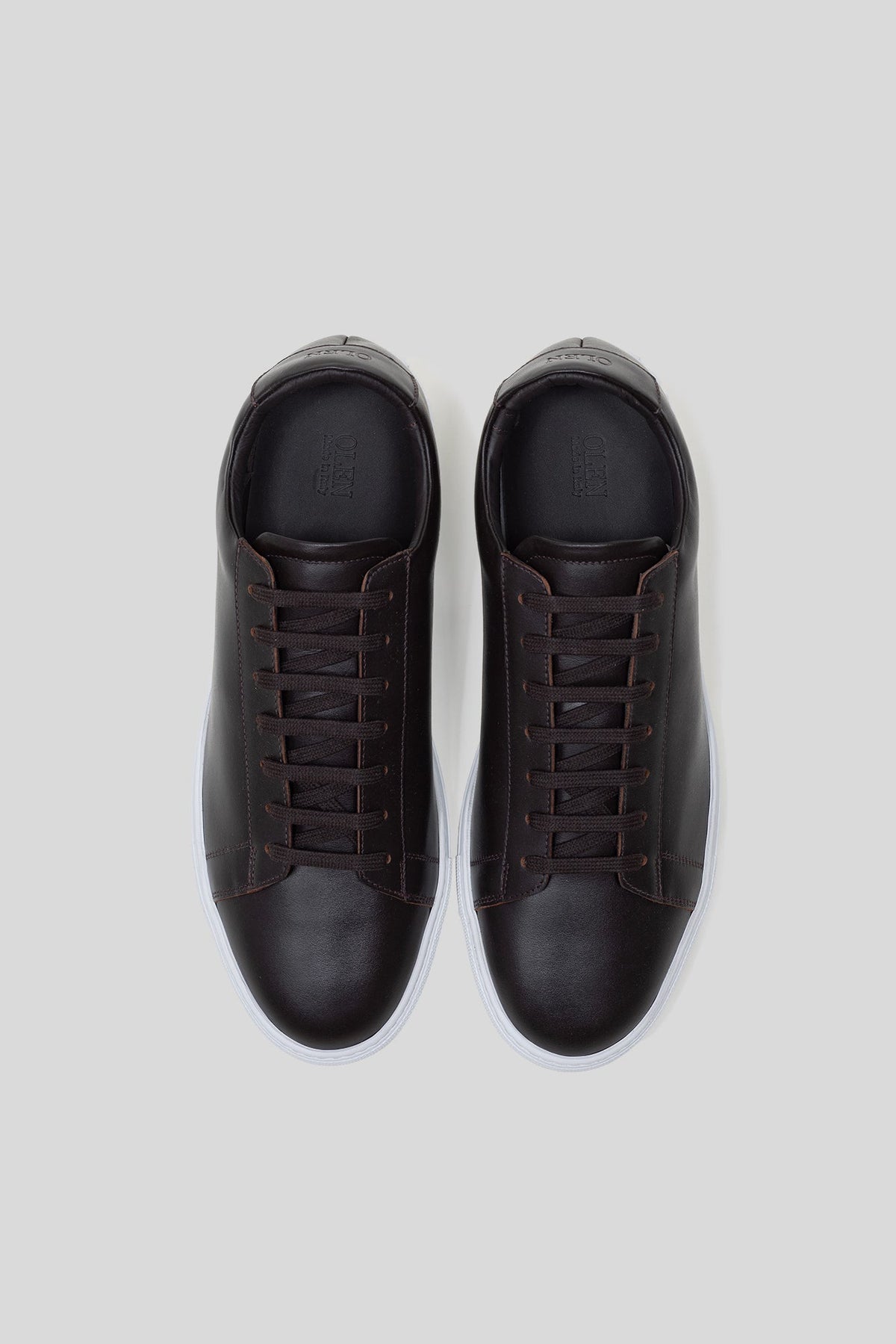 Dark Brown Calfskin Città Sneaker