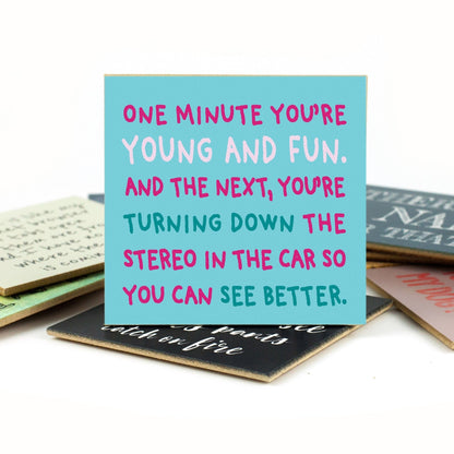 Coasters or Magnets - One Minute
