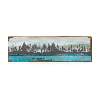 Timber Art - Orca Pod