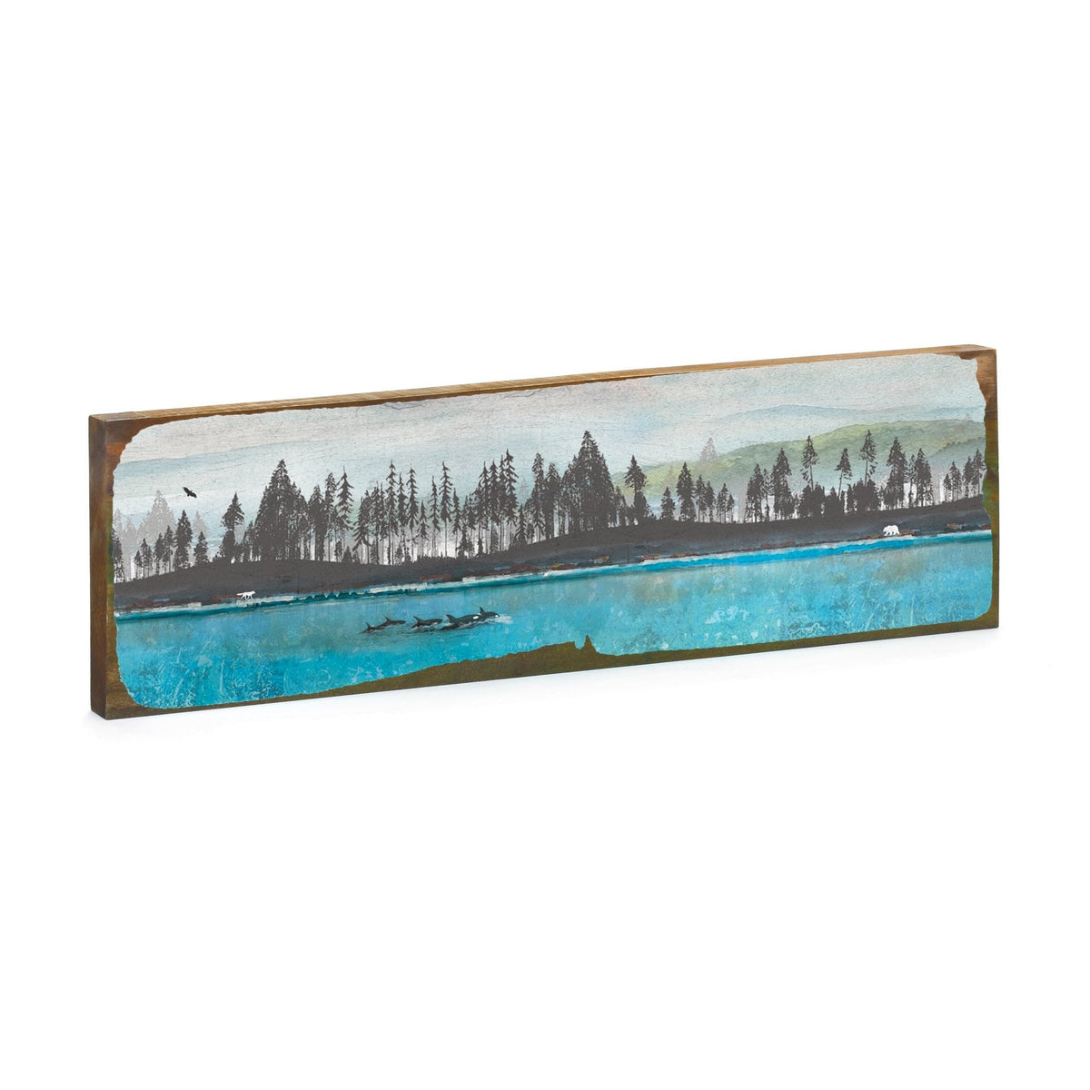 Timber Art - Orca Pod