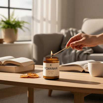 Bougie de soja YOHANAN fruits confits