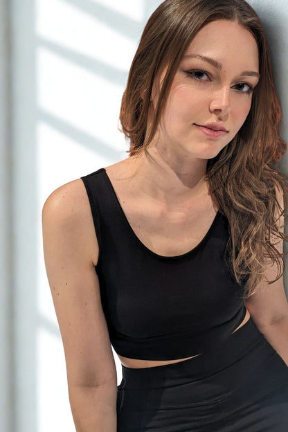 Organic Cotton U Lovely Bra Top Crop