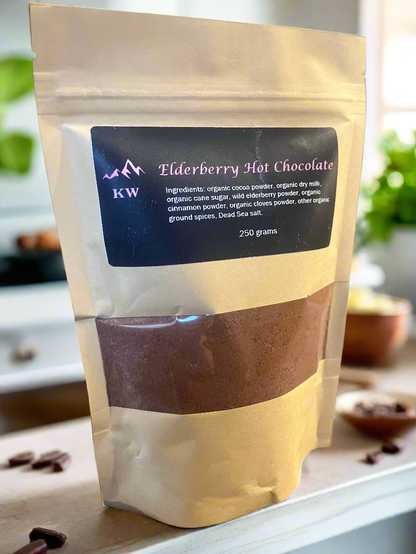 Chocolat chaud au sureau - 250 grammes