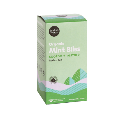Sachets de thé biologique Menthe Délice