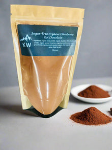 Chocolat chaud à la fleur de sureau sans sucre : Édition Midnight