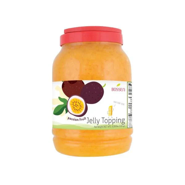 Gelée de noix de coco et fruit de la passion | Polyvalent | Garniture pour thé aux perles | Garniture pour crème glacée | Service alimentaire Canada | Livraison gratuite au Canada pour les commandes de plus de 199 $ CA