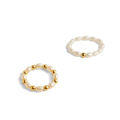 Pearl Adjustable Ring