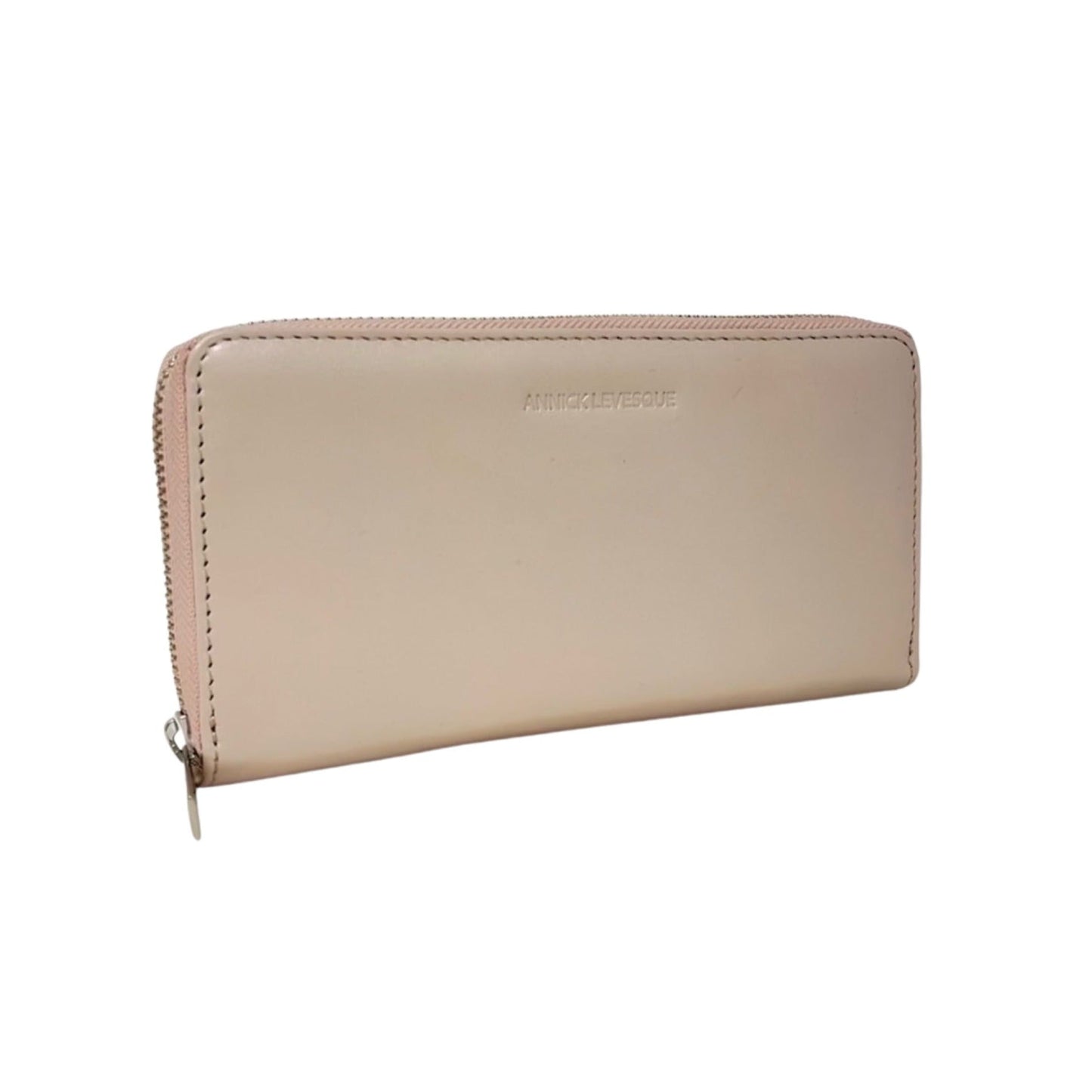 Blush Pink Genuine Leather Wallet, Carla