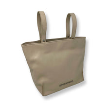 Sac Transformable en Cuir Véritable Beige, Kelly