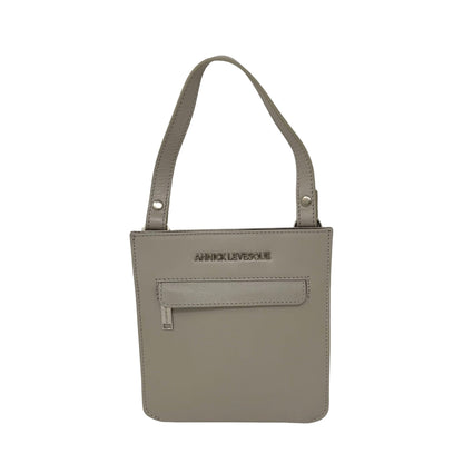 Sac à Main en Cuir Véritable Perlé, Lina