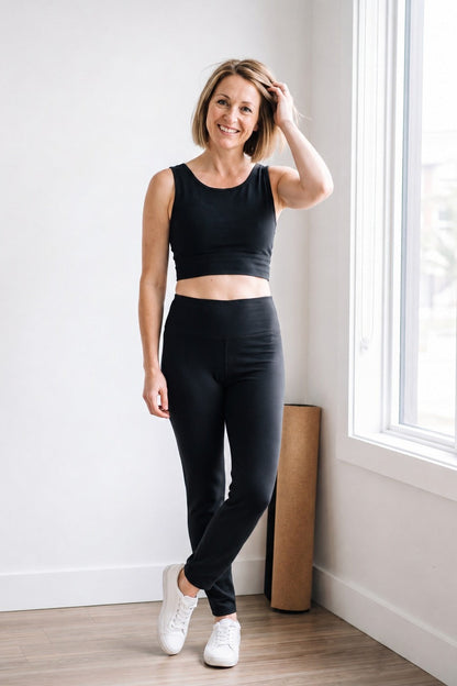 Organic Cotton Leggings 27"