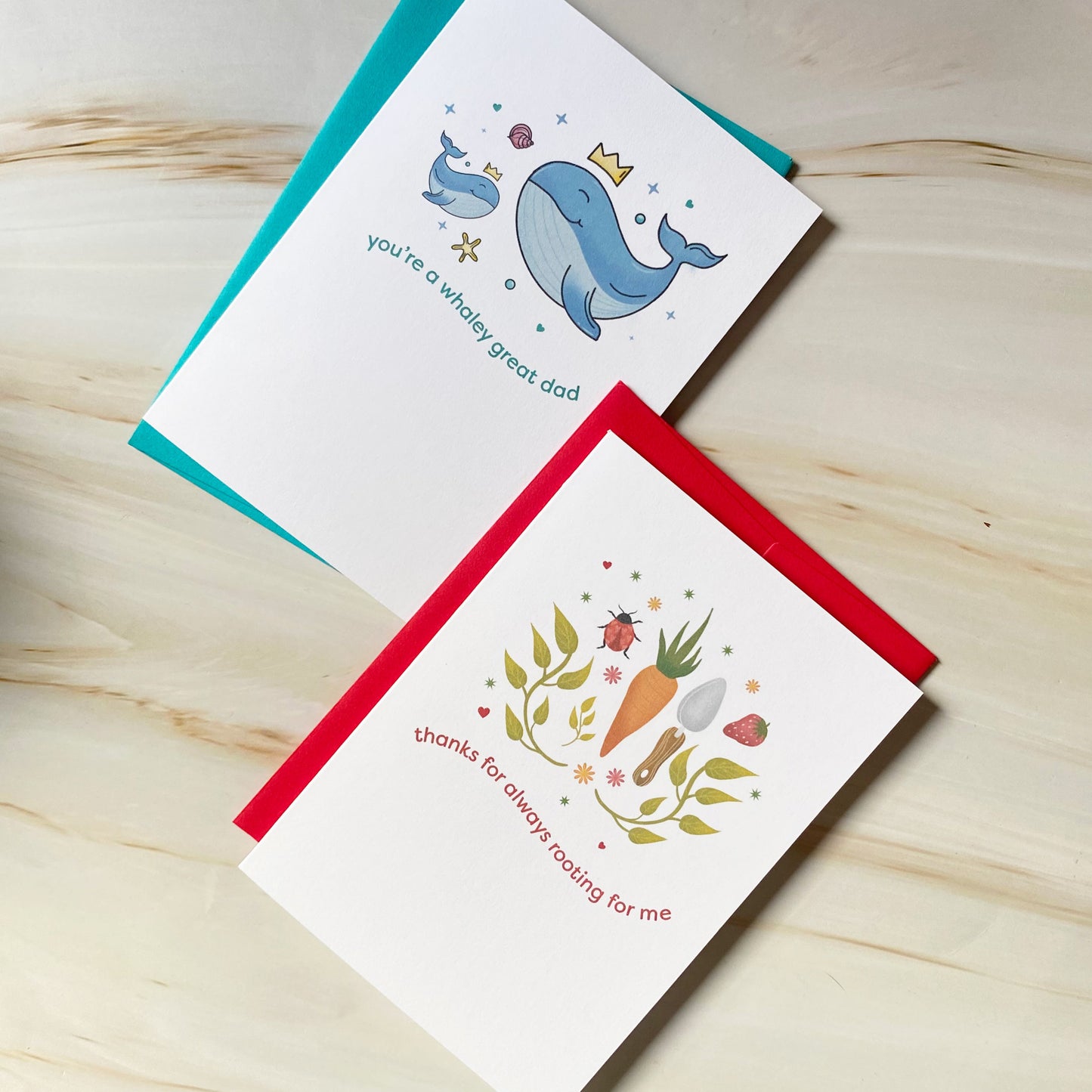 Always Rooting For Me | Father's Day | Mini Greeting Card