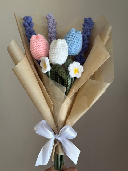 Crochet Tulip Pattern PDF Download Beginner Friendly