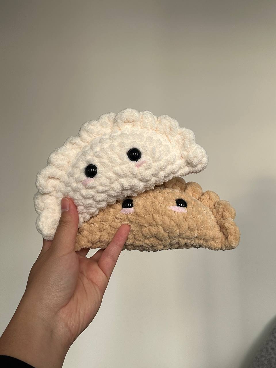 Crochet Dumpling/Empanada Plushie Pattern PDF Download Beginner Friendly
