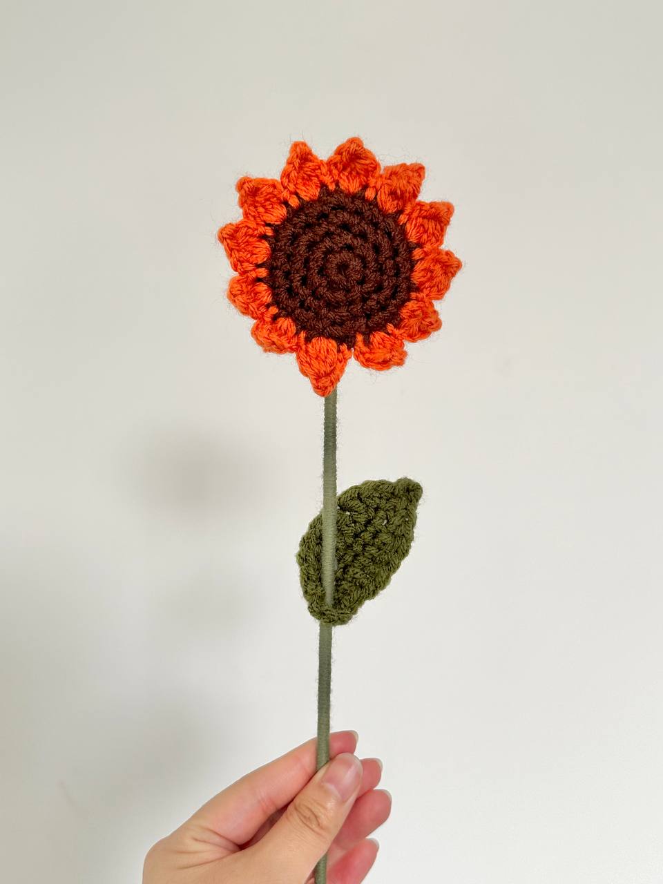 Crochet Sunflower (Handmade Multi-coloured flowers)