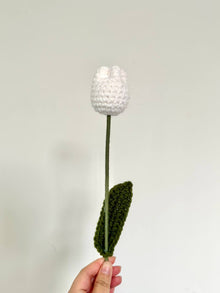 Crochet Tulip (Handmade Multi-coloured flowers)