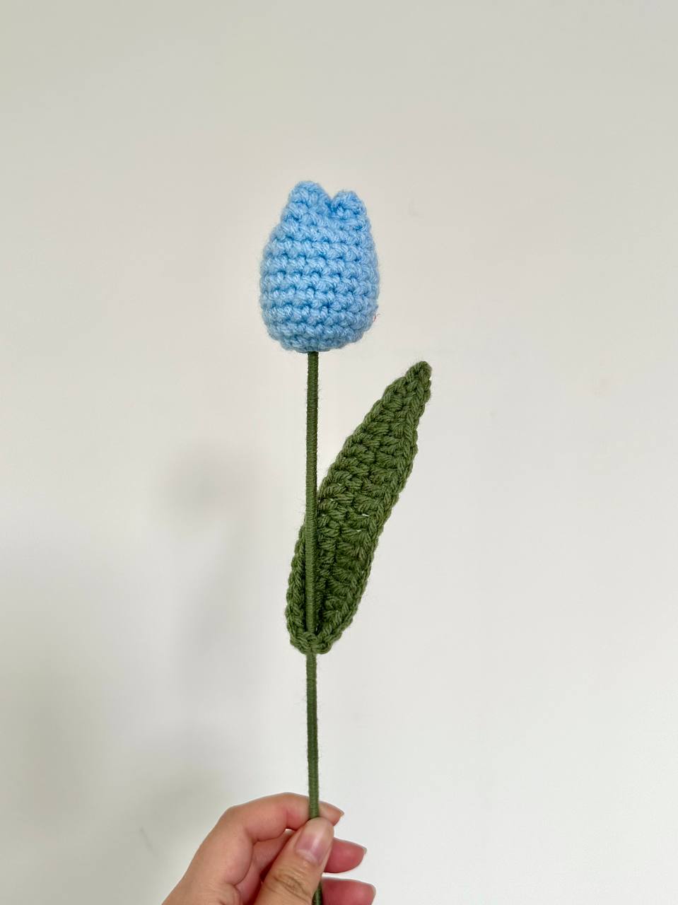 Crochet Tulip (Handmade Multi-coloured flowers)
