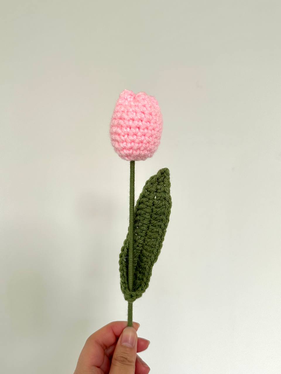 Crochet Tulip (Handmade Multi-coloured flowers)