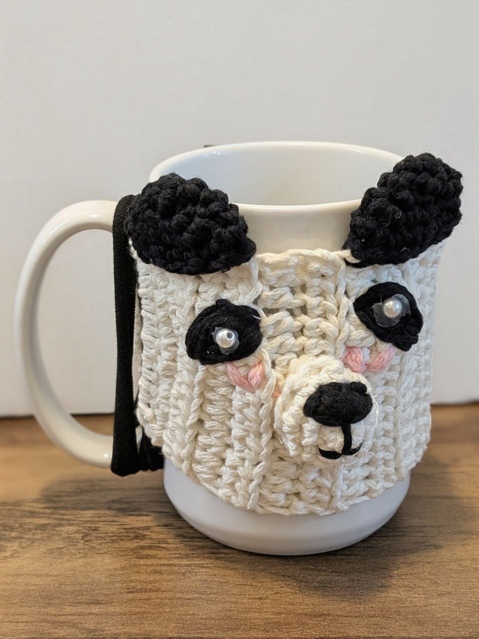 Crochet Mug Cozy - Handmade Cotton Mug Decor