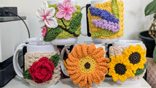 Crochet Mug Cozy - Handmade Cotton Mug Decor