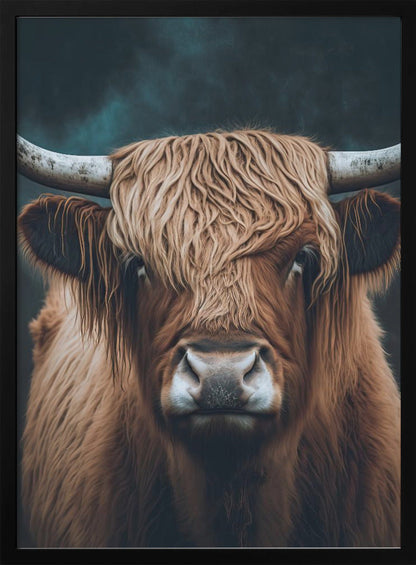Tableau sur toile Vache écossaise