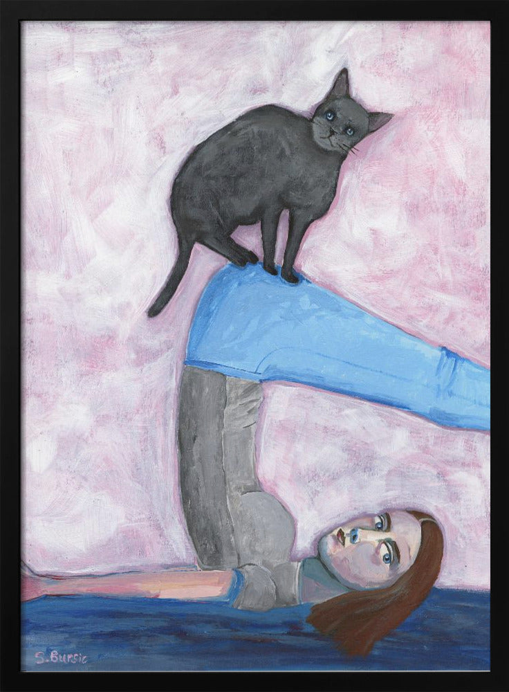 Du yoga avec mon chat