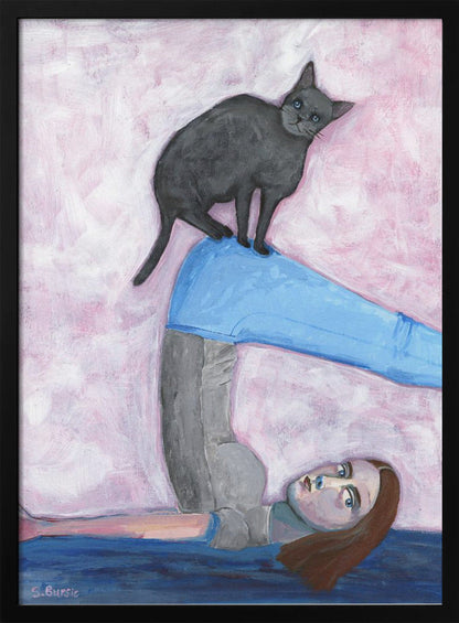 Du yoga avec mon chat