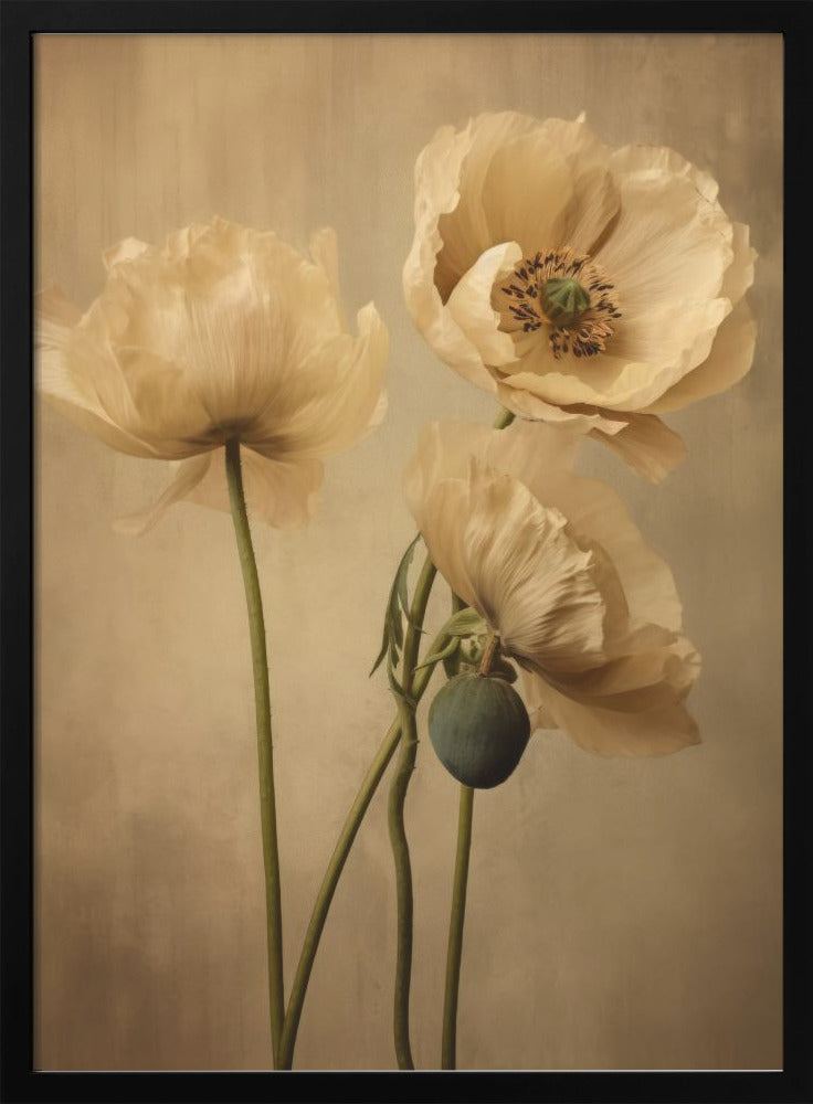 Art mural Coquelicots 24