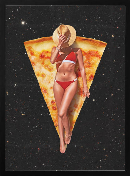 Art mural Pizza Bronzage