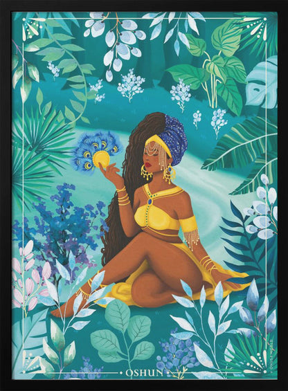 Art mural déesse Oshun Orisha
