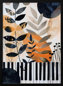 Art mural Muzyka Piano 1 Impression sur toile