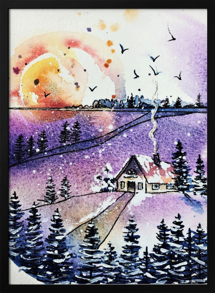 Tableau mural Toile imprimée Hiver 2