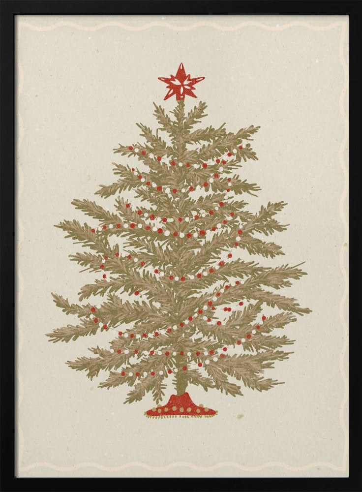 Décoration murale Sapin de Noël 02 Impression sur toile