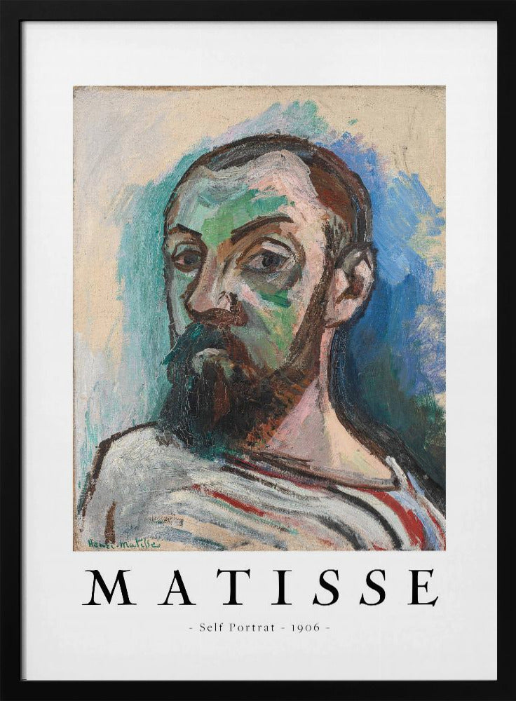 Affiche d'art mural Autoportrait 1906
