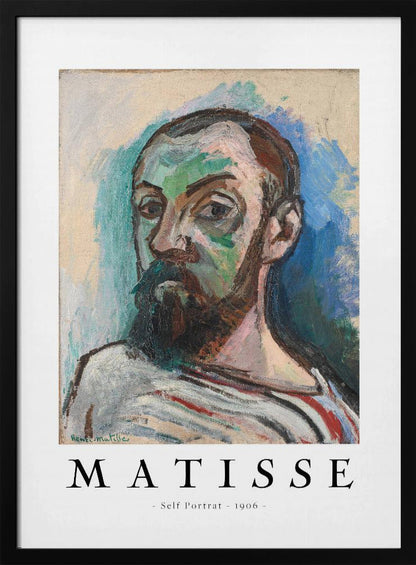 Affiche d'art mural Autoportrait 1906