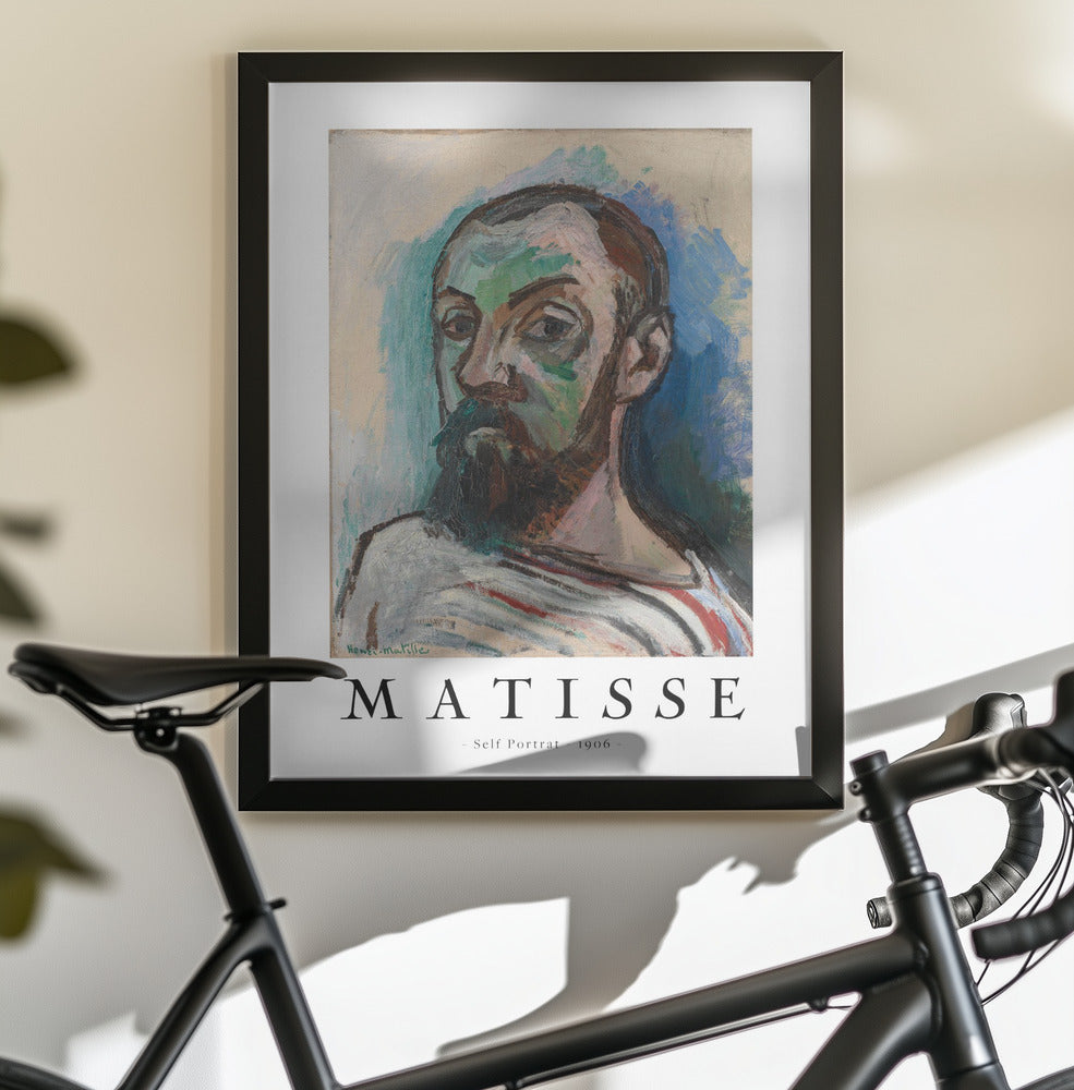 Affiche d'art mural Autoportrait 1906