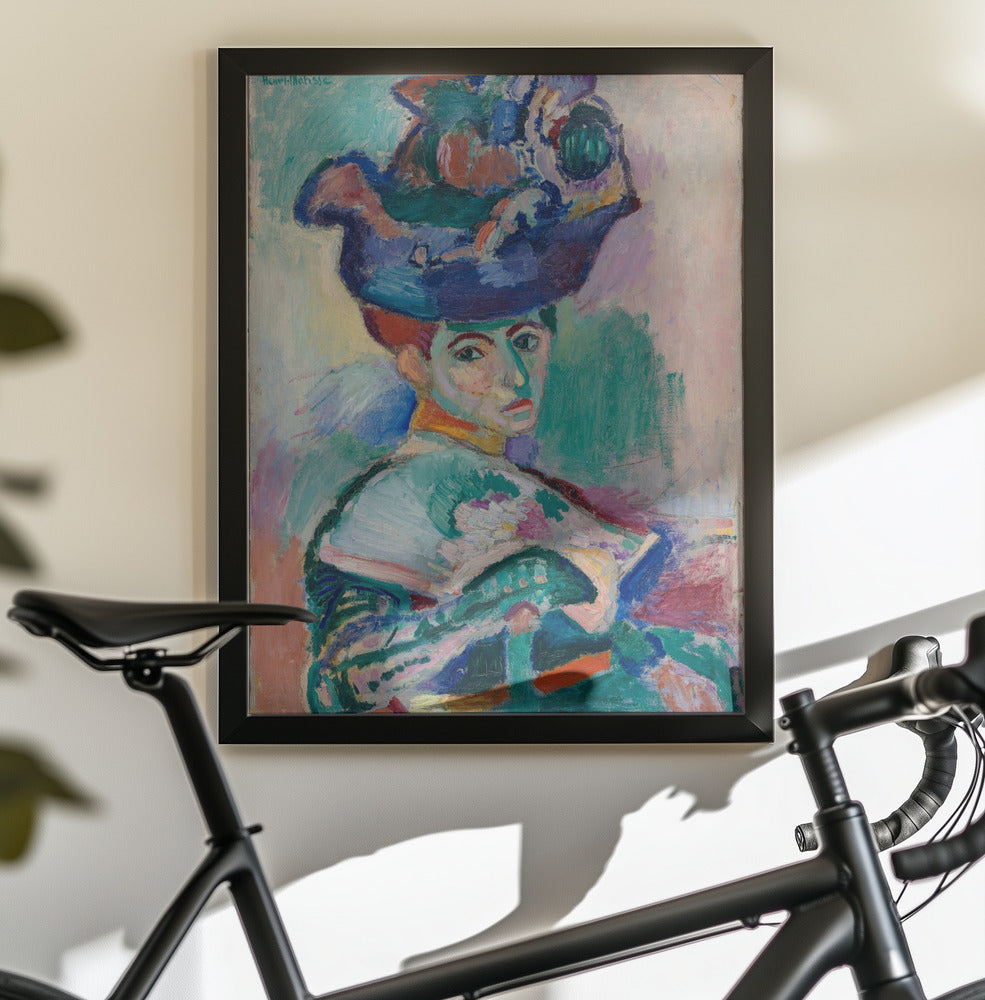 Décoration murale Femme au chapeau