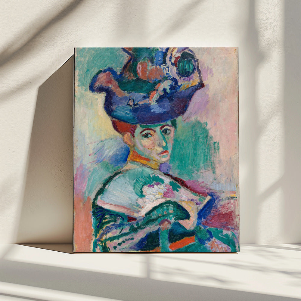 Décoration murale Femme au chapeau