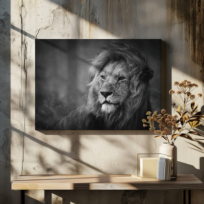Décoration murale majestueuse. Lion