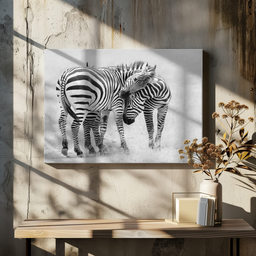 Art mural Tendre moment